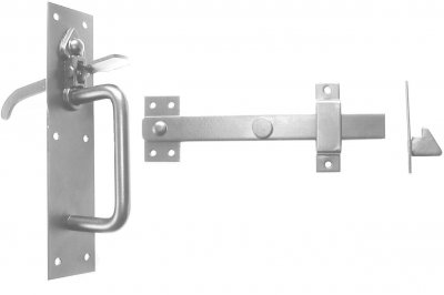 Heavy Duty Suffolk Latch Zink Size - 4" - Click Image to Close