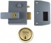 Yale P2 Double Locking High Security Nightlatch 40mm Grey