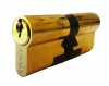 Intolocks S-type 100mm Euro Cylinder (50 x 50) - Brass