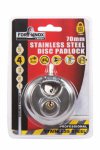 Fort Knox 60mm Discus Lock Stainless Steel