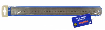 12" Steel Ruler - 300mm - Click Image to Close