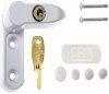 ERA PVCu Snaplock - White - Keyed Window Lock