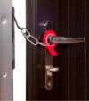 Secure Ring Door Chain Left Hand - Brown