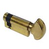 50mm Euro Single With Turn Brass