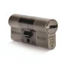 AP 3 Star Euro Cylinder - 10mm (45 Int x 55 Ext) Nickel w/5 Keys