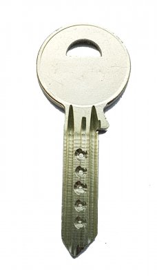 10 Pin E2 Restricted cylinder Key blank with Side cut - Click Image to Close