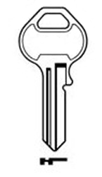 CISA 4 Pin Key, Errebi BUA3 Silca CS32 (bag of 10) - Click Image to Close
