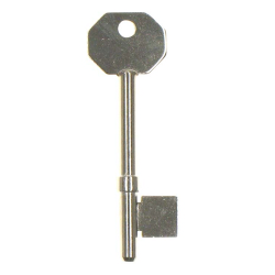 Era TS7547 Nickel Plated Mortice Blank (bag of 10) - Click Image to Close