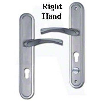 Hooply Steel Door Handle - 68PZ, Right Hand - Click Image to Close