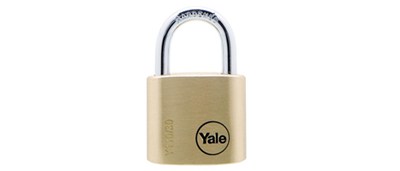 Yale Y110 - 50mm Brass Padlock - Click Image to Close
